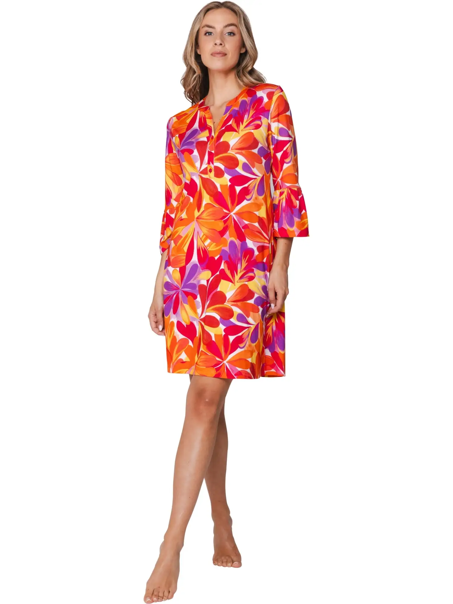 311261-370-3-900 Pastunette beach dress 97cm oranje - Afbeelding 2