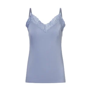 32526-6223 TC Secrets Spaghetti top lace powder blue
