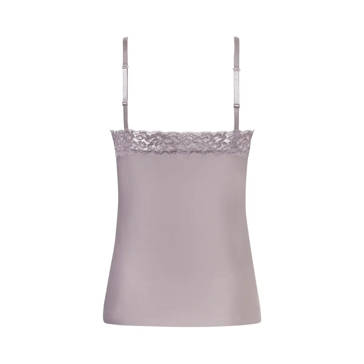 32526-6224 TC Secrets Spaghetti top lace soft taupe - Afbeelding 2