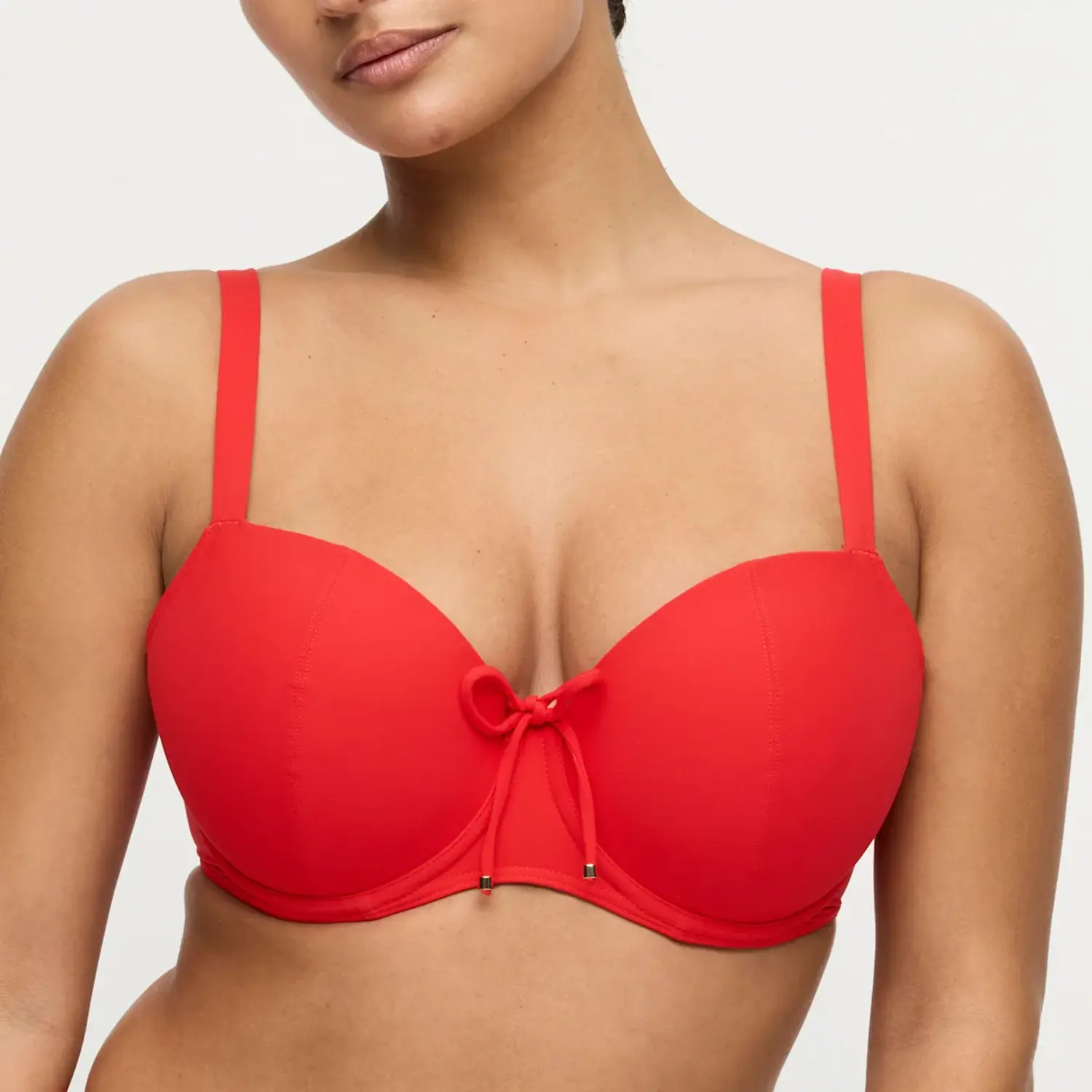 4012416-FIR Primadonna Swim ASWAN voorgevormde bikinitop fiesta rood - Afbeelding 2