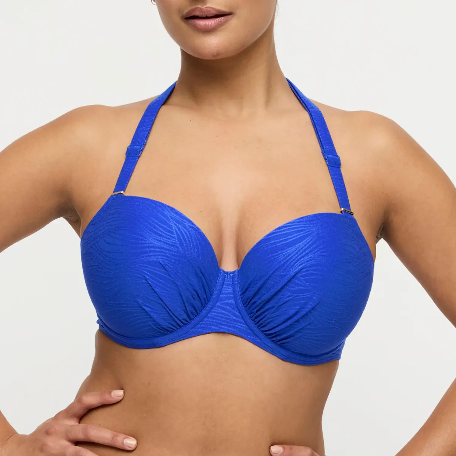4013416-BEL Primadonna Swim MANTAS voorgevormde bikinitop Electric Blue - Afbeelding 3