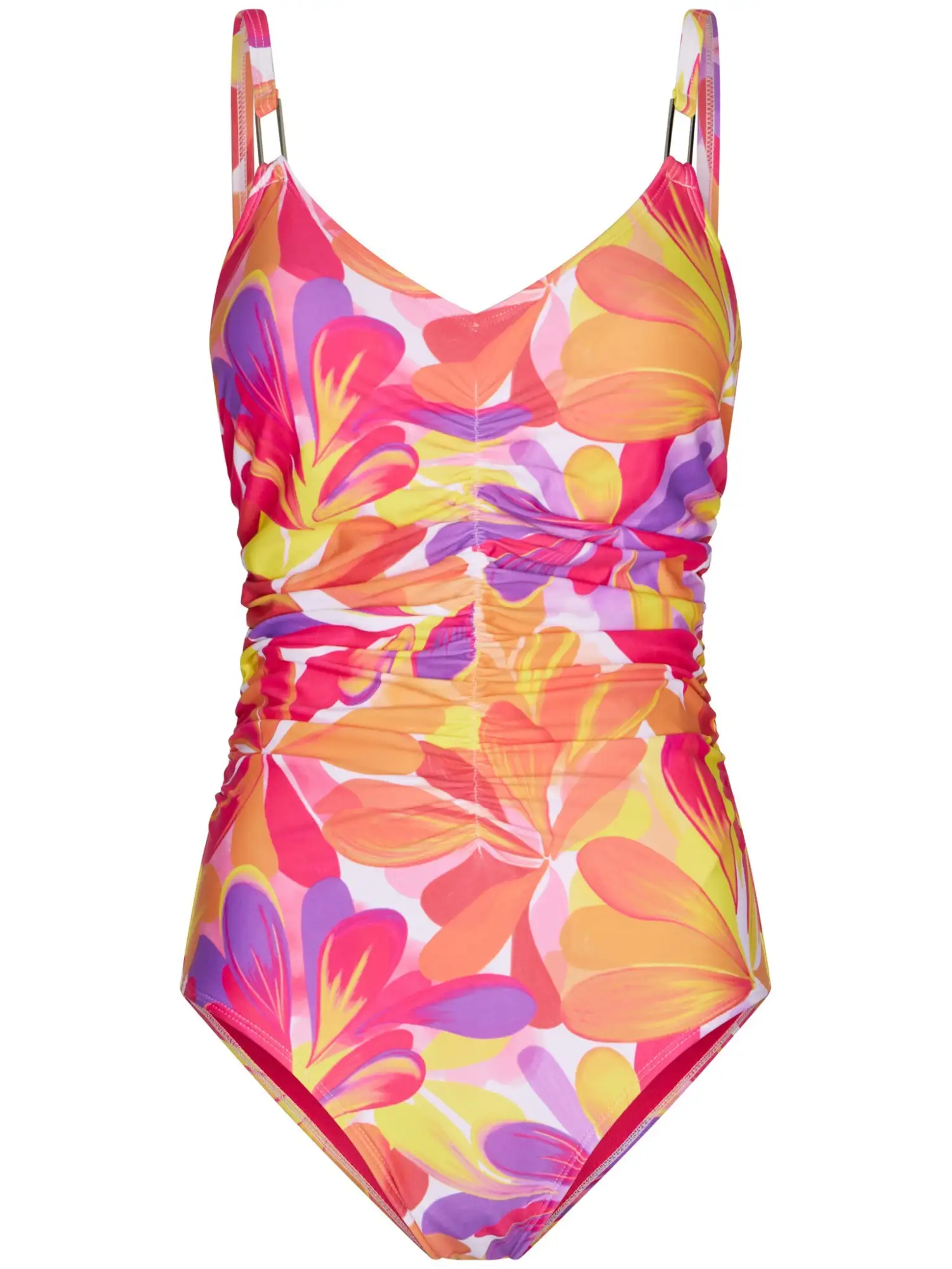 581261-370-1-900 Pastunette V-neck swimsuit oranje