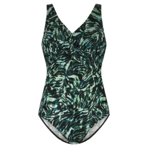 60648-6191 Ten Cate Swim Swimsuit soft cup wrapped sea swirl green