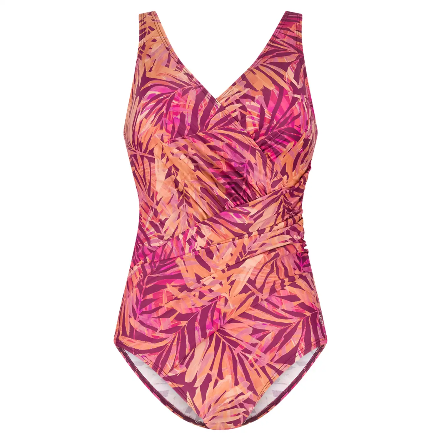 60655-6207 Ten Cate Swim Swimsuit soft cup shape floral leaves