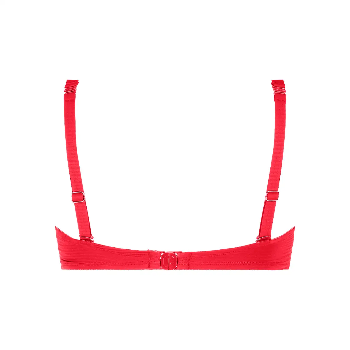 60658-1524 Ten Cate Swim Bikini top twisted padded wired bright red - Afbeelding 2