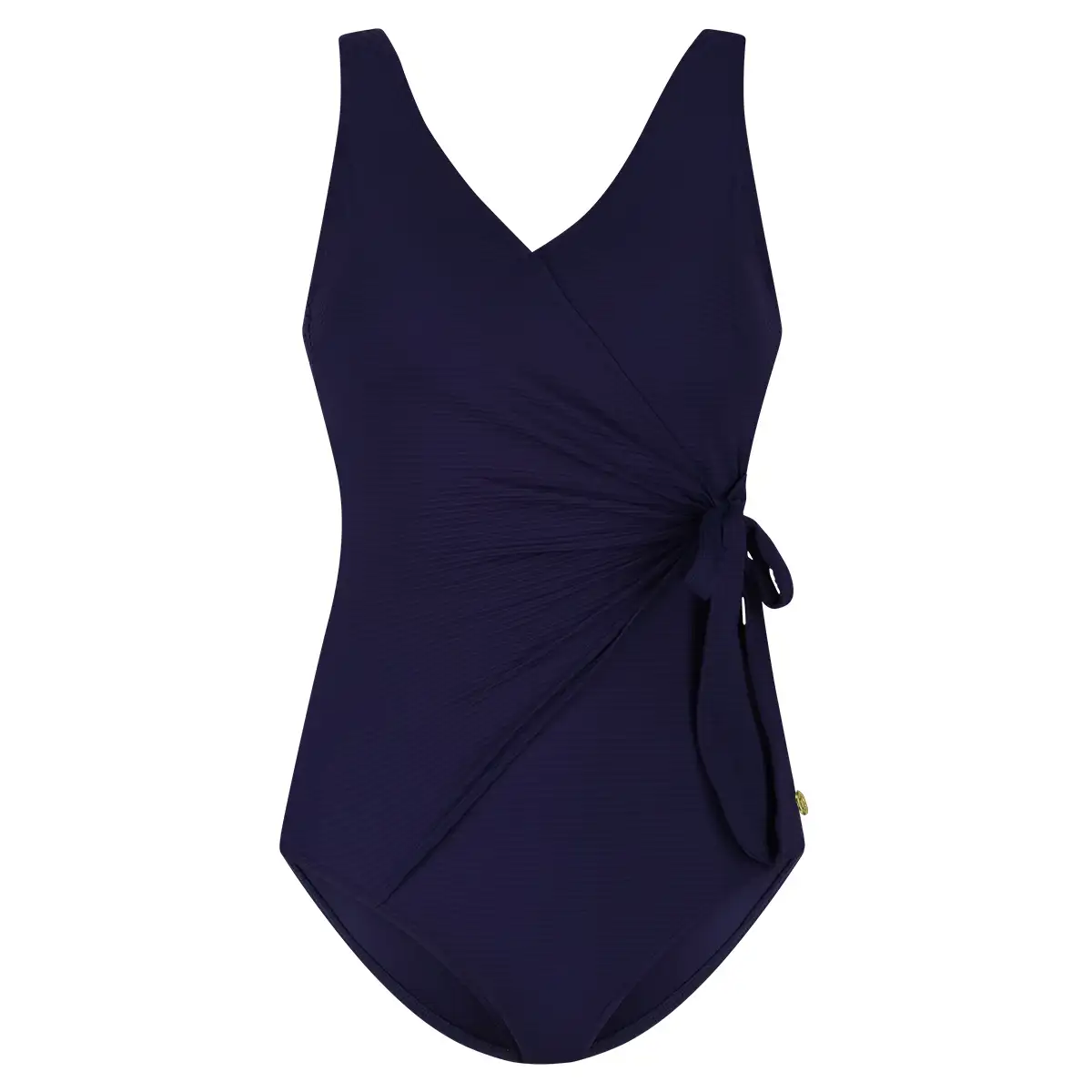 60672-1640 Ten Cate Swim Swimsuit v-neck padded ink blue