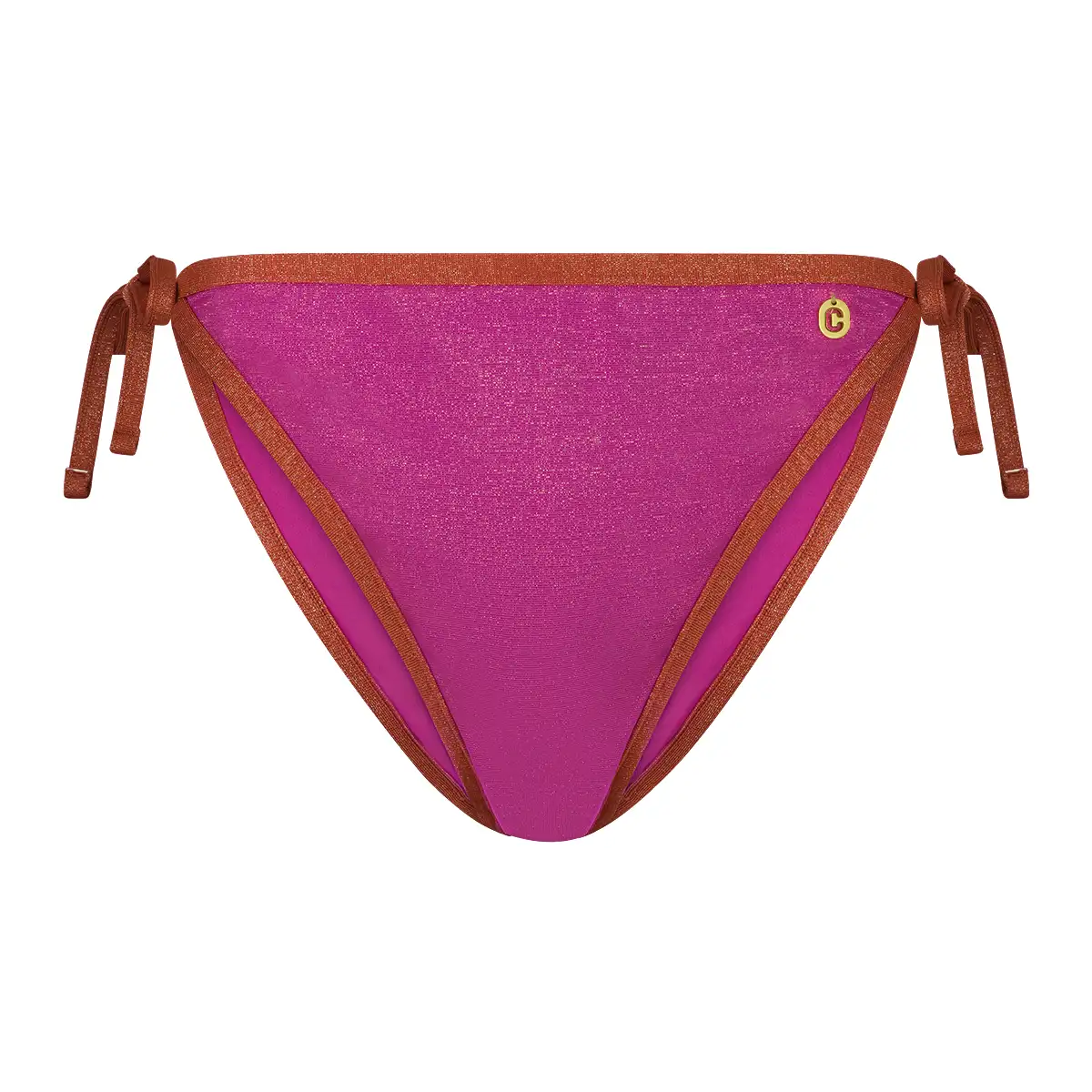 60683-6119 Ten Cate Swim Bikini bottom bow berry
