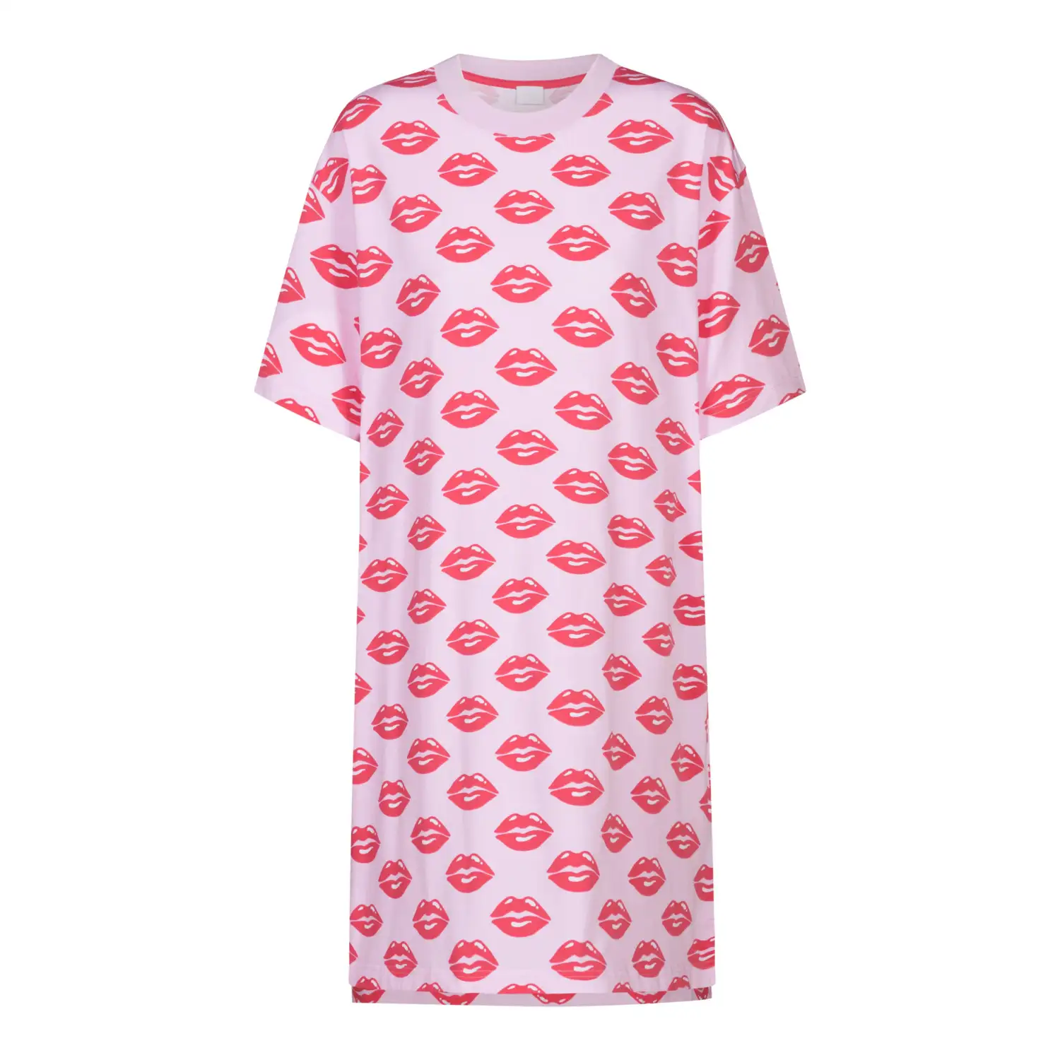 1230085-1718 Mey Sundays sleepshirt short sleeve soft pink