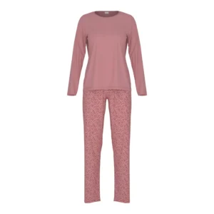 1240090-1730 Mey MEY Night pyjama full length vintage mauve