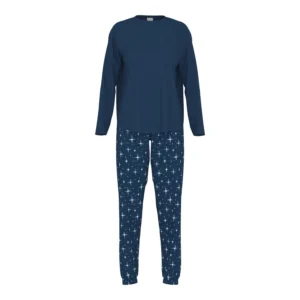1240099-1118 Mey MEY Night pyjama full length deep marine