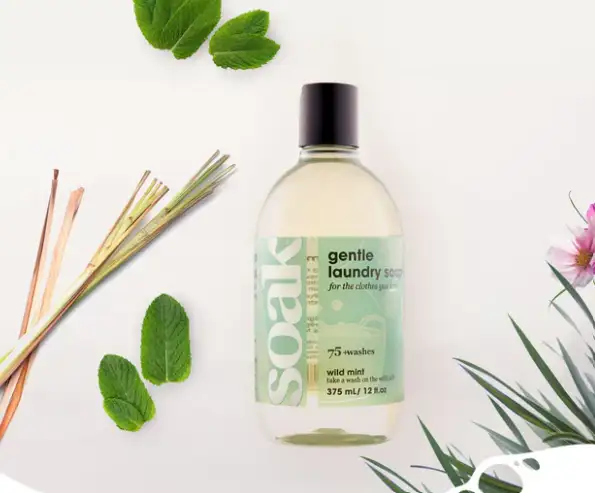 Soak wild mint flesje 375 ml - Afbeelding 2