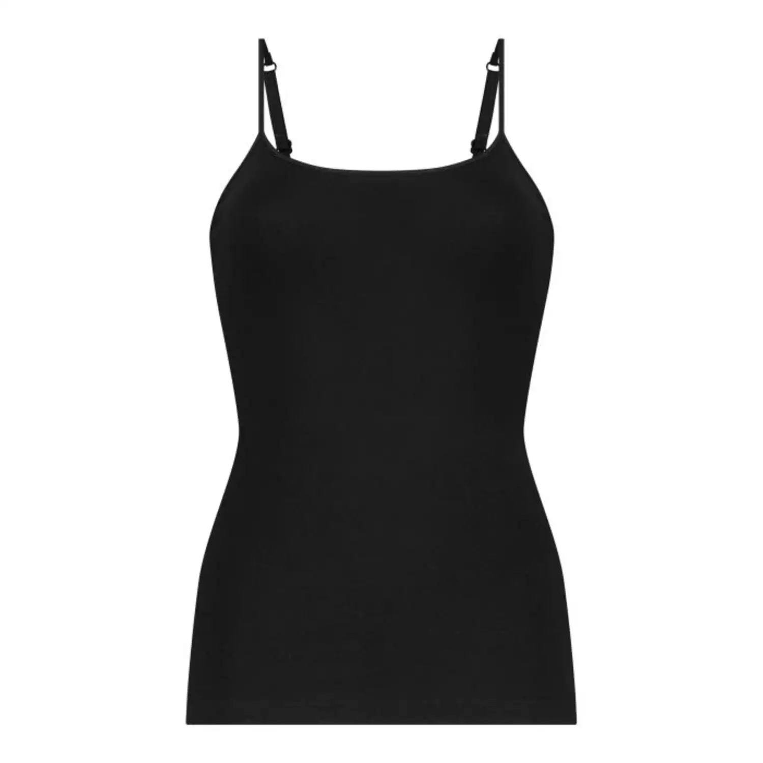 32287-090 Ten Cate BASICS Spaghetti top zwart