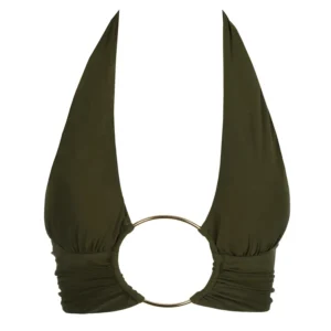 3600629-OLG Sarda Swim LITA triangel bikinitop olive green