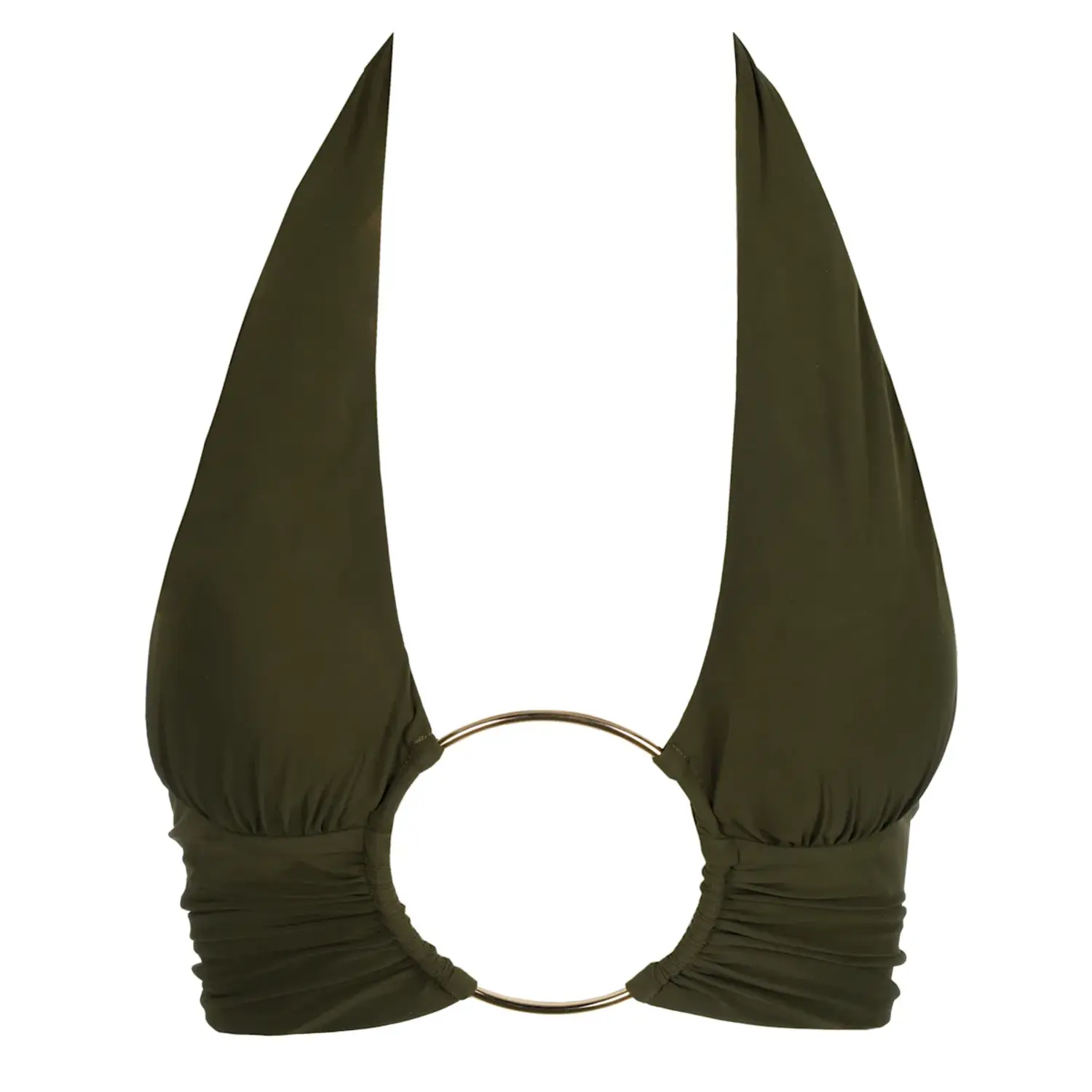 3600629-OLG Sarda Swim LITA triangel bikinitop olive green