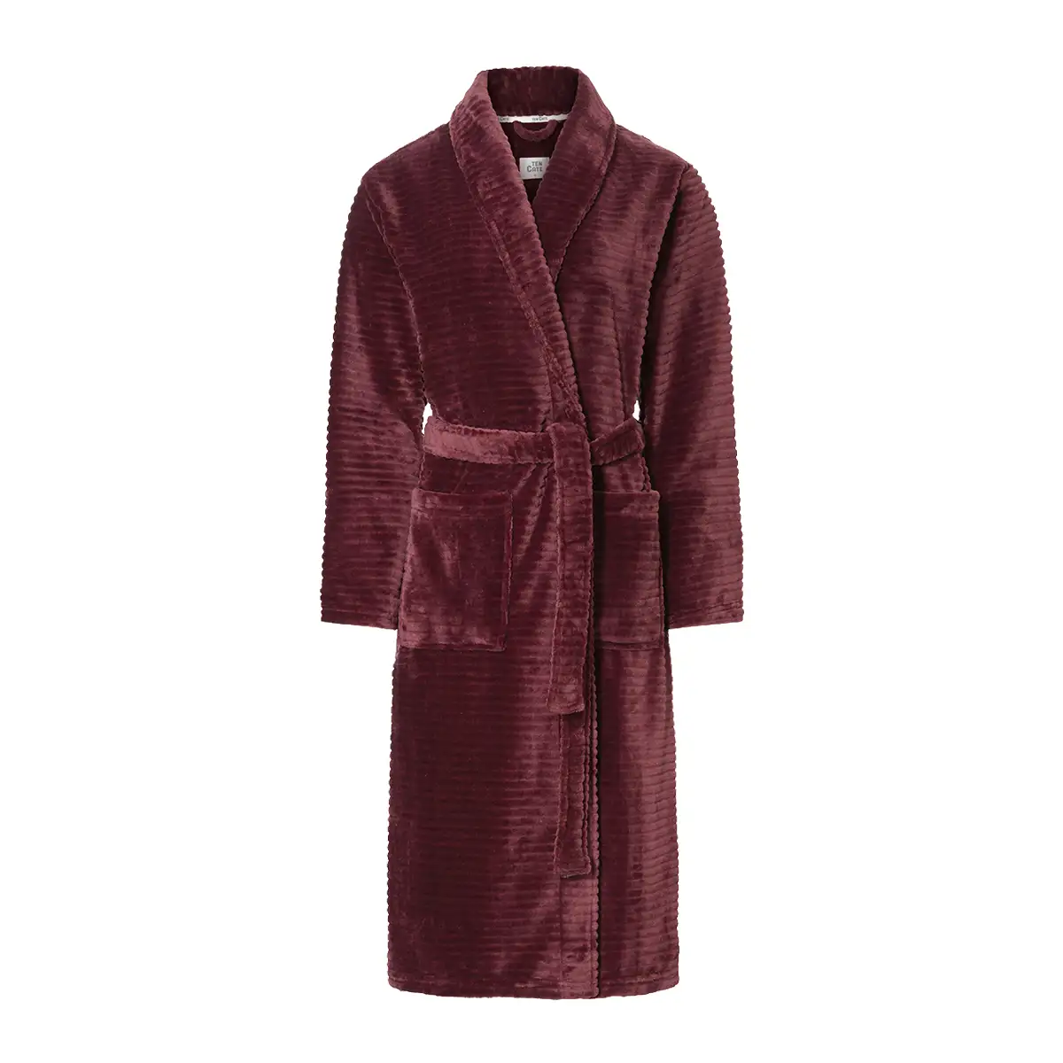 60799-6247 Ten Cate home & night ochtendjas cherry burgundy