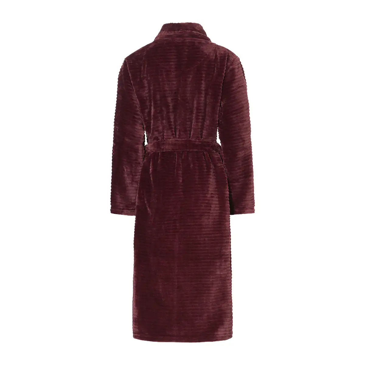 60799-6247 Ten Cate home & night ochtendjas cherry burgundy - Afbeelding 2