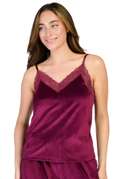 60778-6247 Ten Cate shirt lace cherry burgundy - Afbeelding 3
