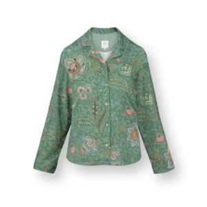 51.511-FayeGROEN pip Faye long sleeve top mumbai morning groen