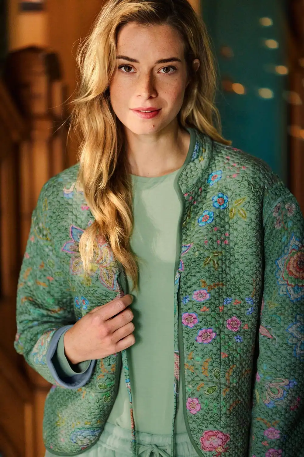 51.515-groen Pip Nova jacket mumbai morning groen - Afbeelding 3