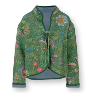 51.515-groen Pip Nova jacket mumbai morning groen