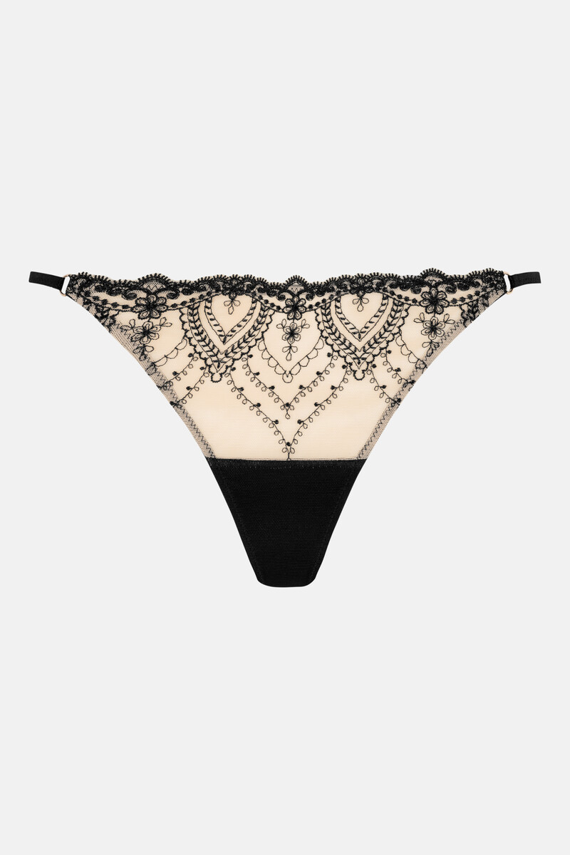 79639-1810 Mey mysterious string golden hazel/zwart