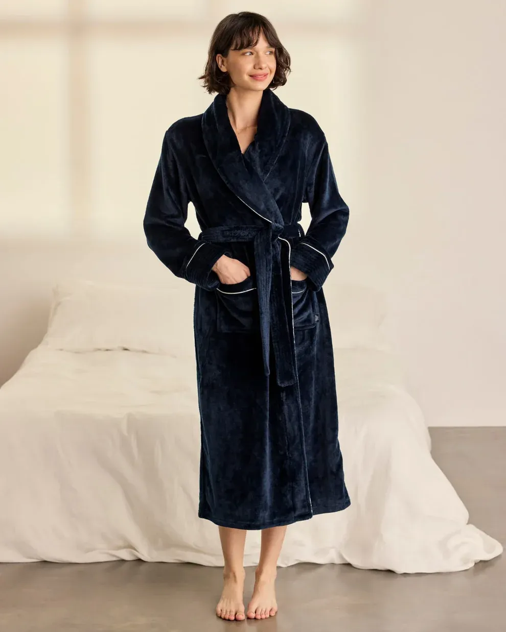 CW91052RPLN20 Chelsea Peers DRESSING GOWN HW blauw