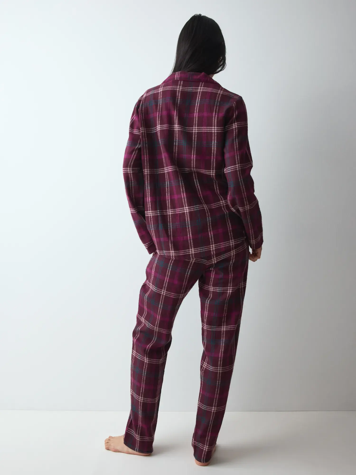 10225075-M006 Triumph boyfriend pyjama flanel - Afbeelding 3