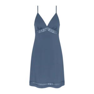 10229169-7873 Triumph comfort Allure spaghetti nachthemd blauw