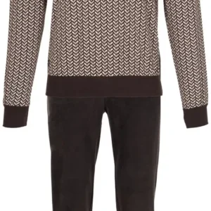122262-500-1-920 Pastunette heren lsl Pyjama bruin