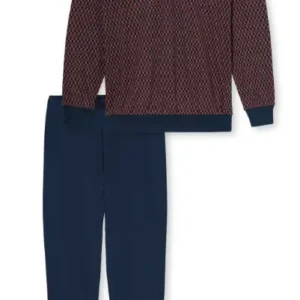 181162-614 Schiesser heren lsl pyjama koperkleurig