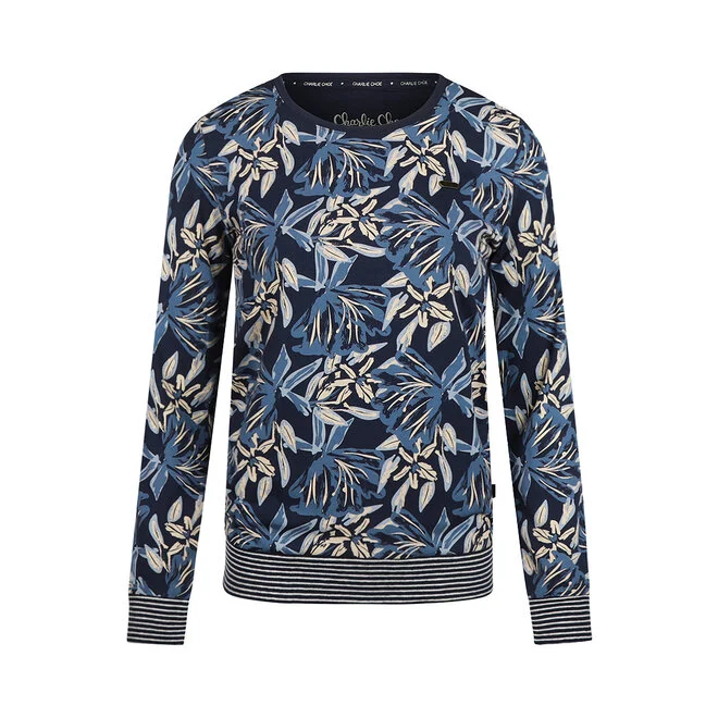 M61137-38 Charlie Choe pyjama top lsl nacht blauw